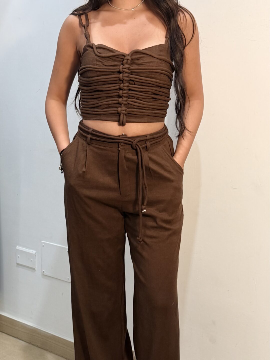 COORDINATO SAFARI MARRONE
