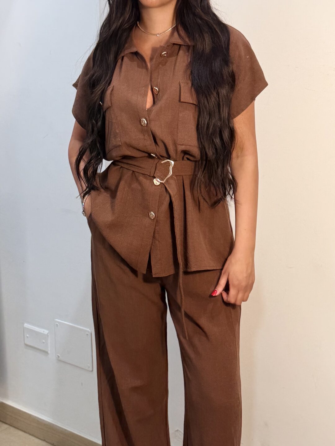 COORDINATO CAPRI MARRONE