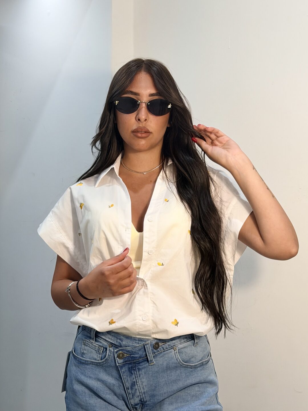 CAMICIA GINEVRA BIANCA