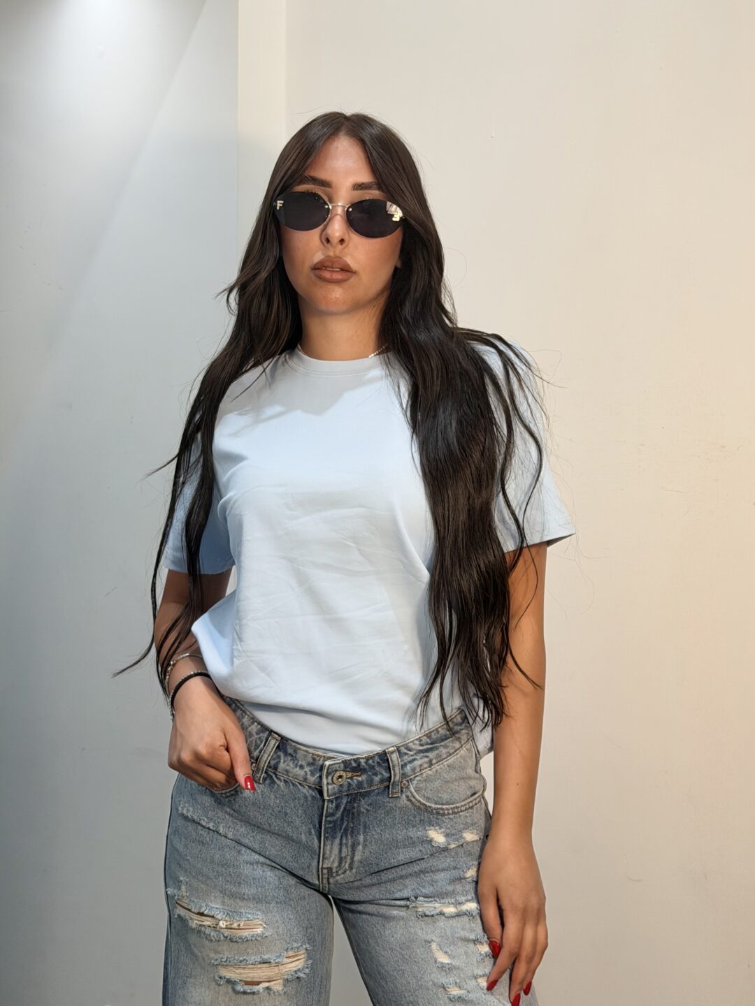 SHIRT SAMANTHA AZZURRA