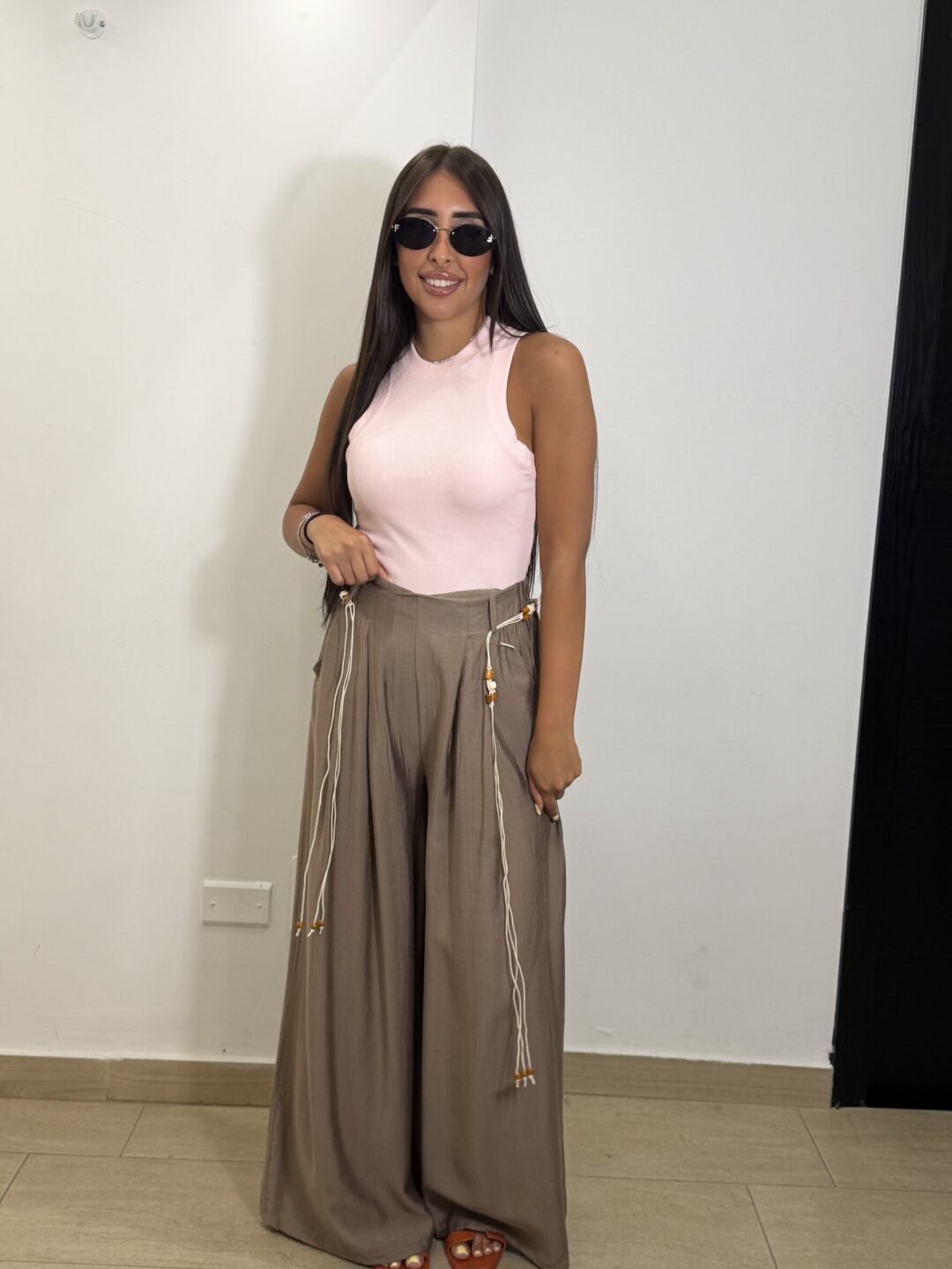 PANTALONE CICALA MARRONE