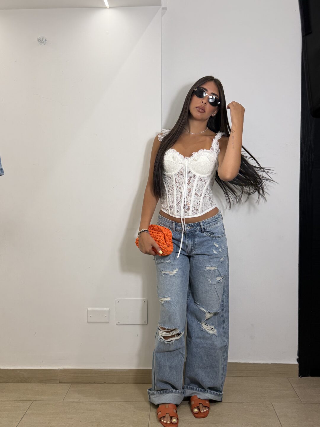 JEANS SMAGLI WIDE LEG