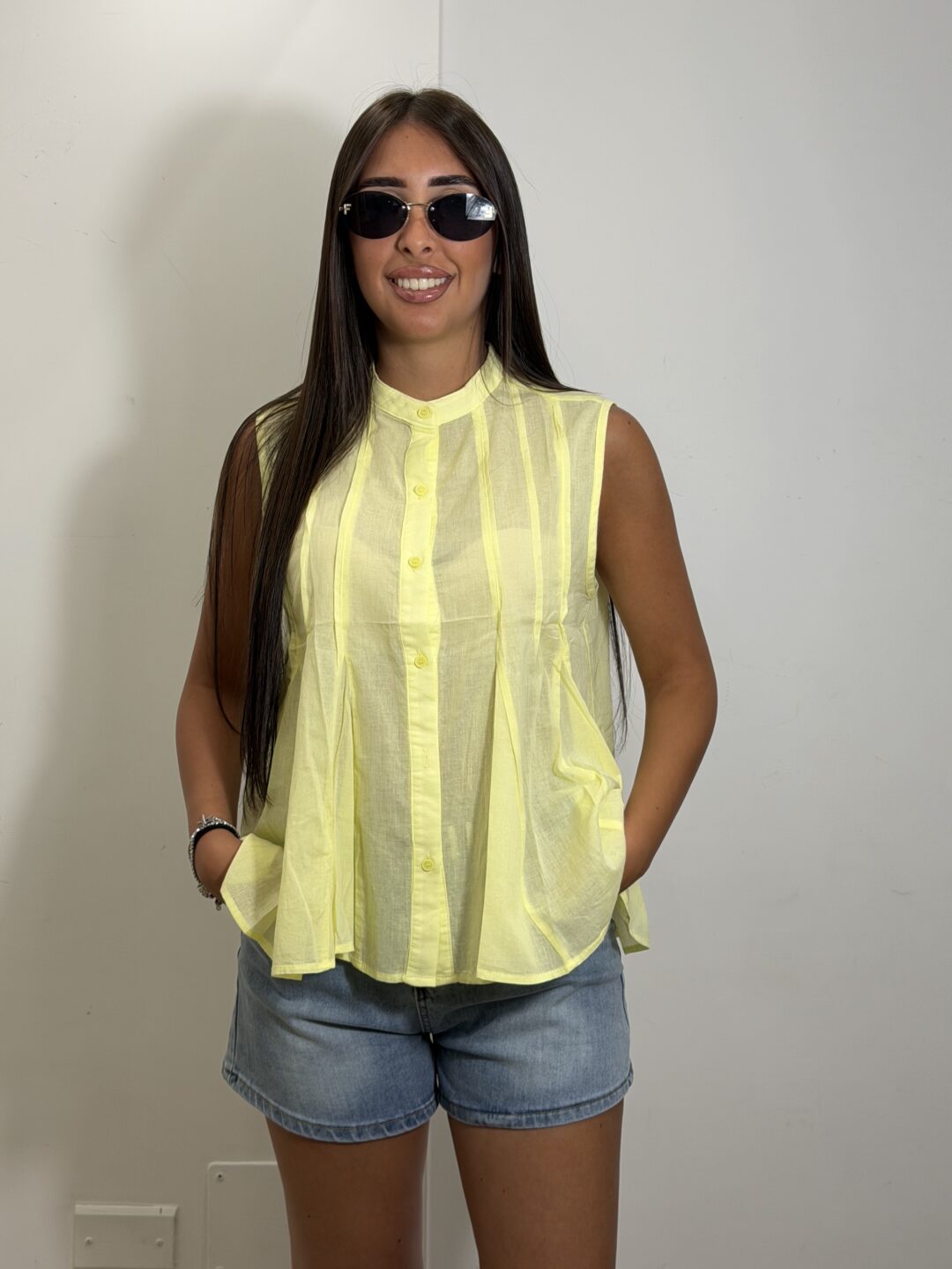 CAMICIA CAMPANA GIALLA
