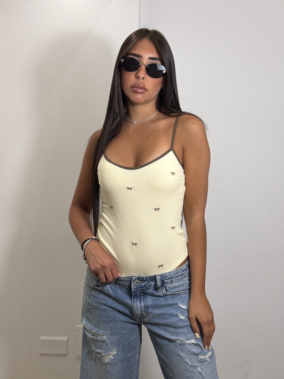 BODY FIOCCO GIALLO