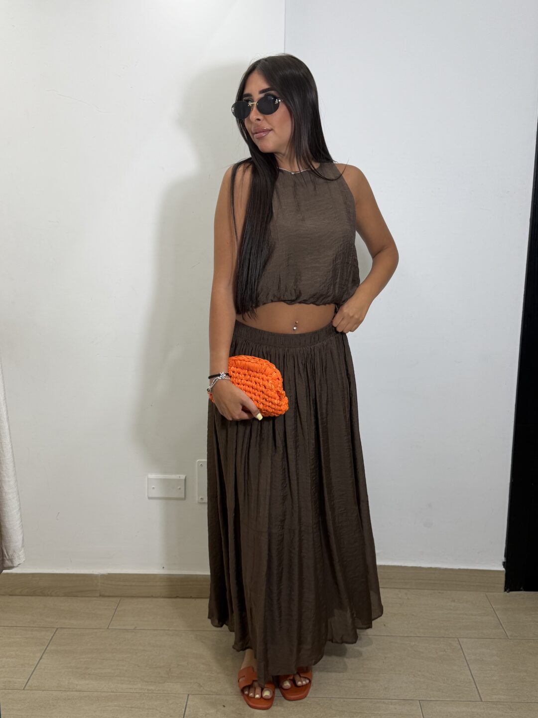COMPLETO ARISMA MARRONE
