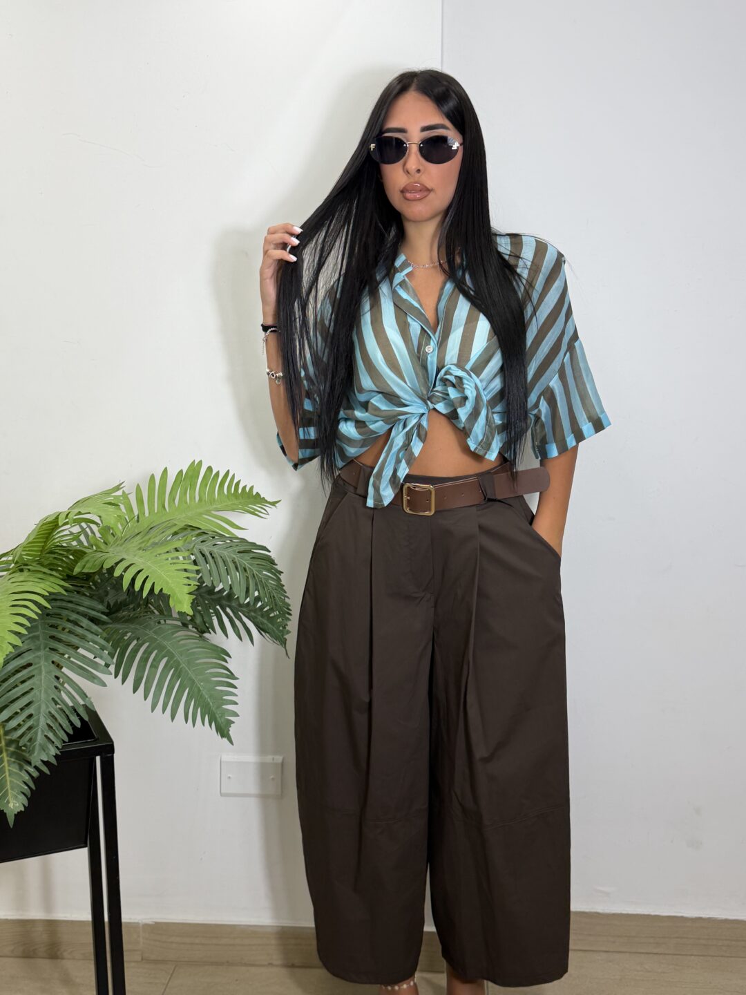 PANTALONE BALLONN MARRONE