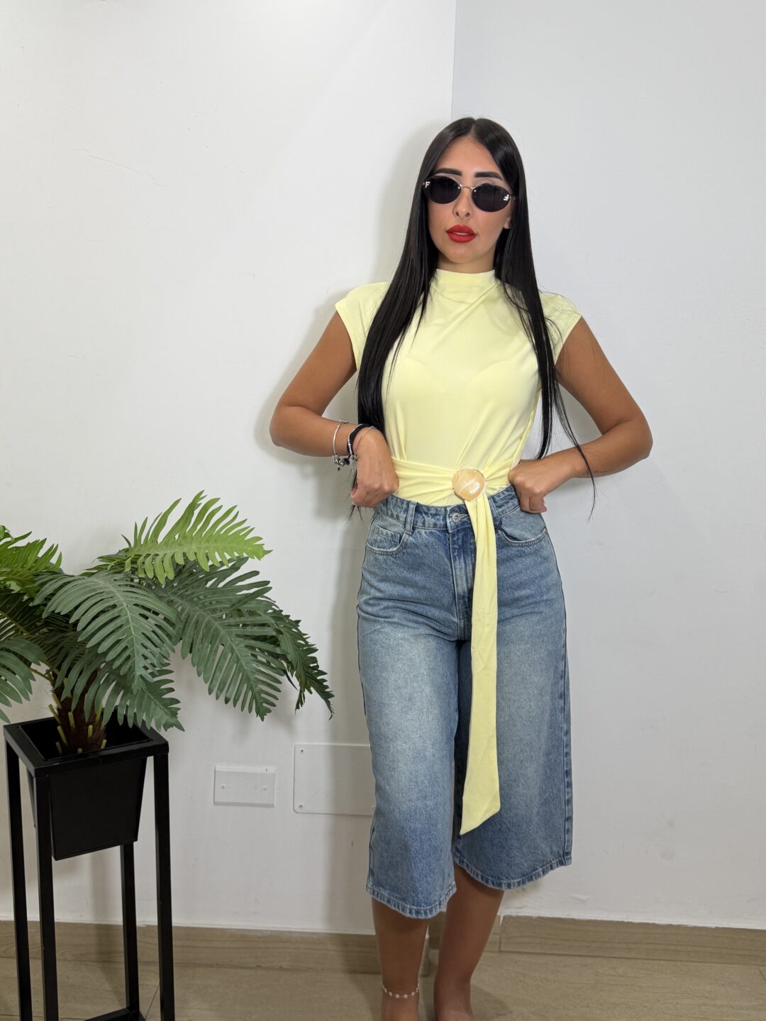 MAGLIA ELLIE GIALLA