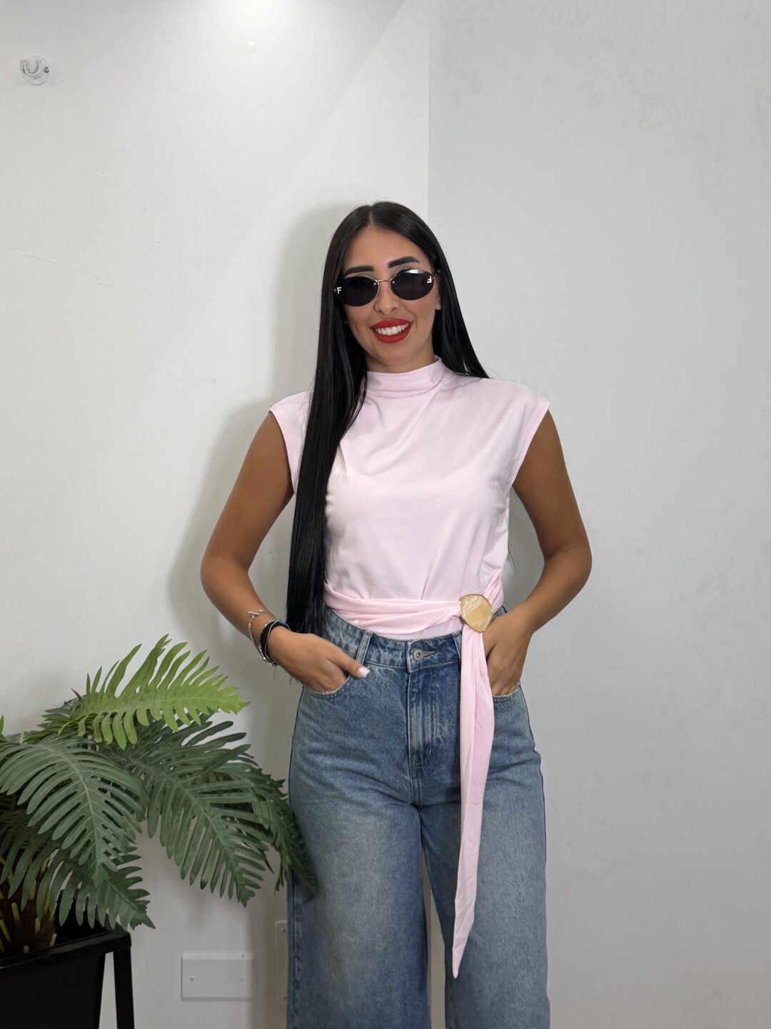 MAGLIA ELLIE ROSA