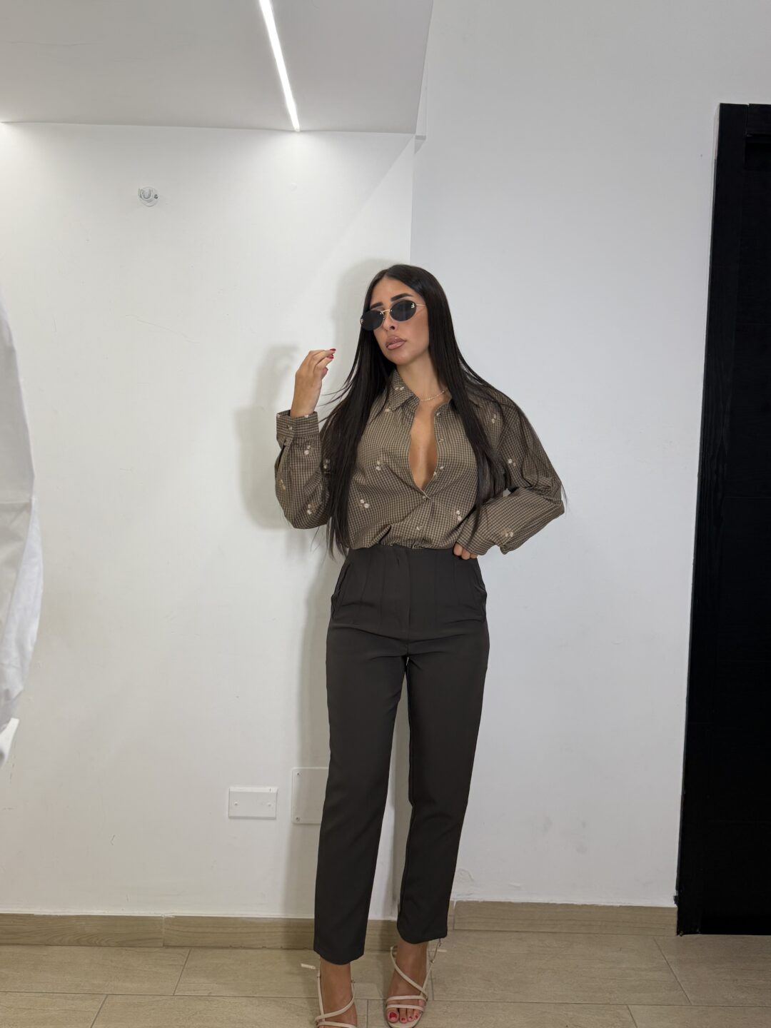 PANTALONE SAMIRA MARRONE