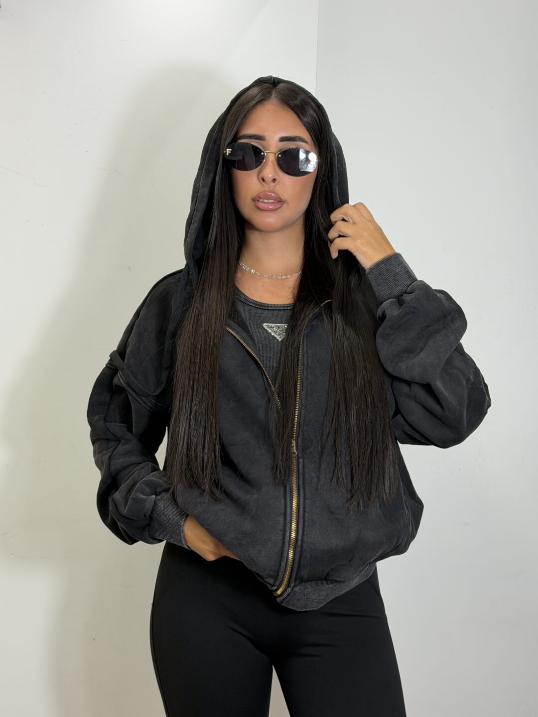 FELPA MIAMI NERA