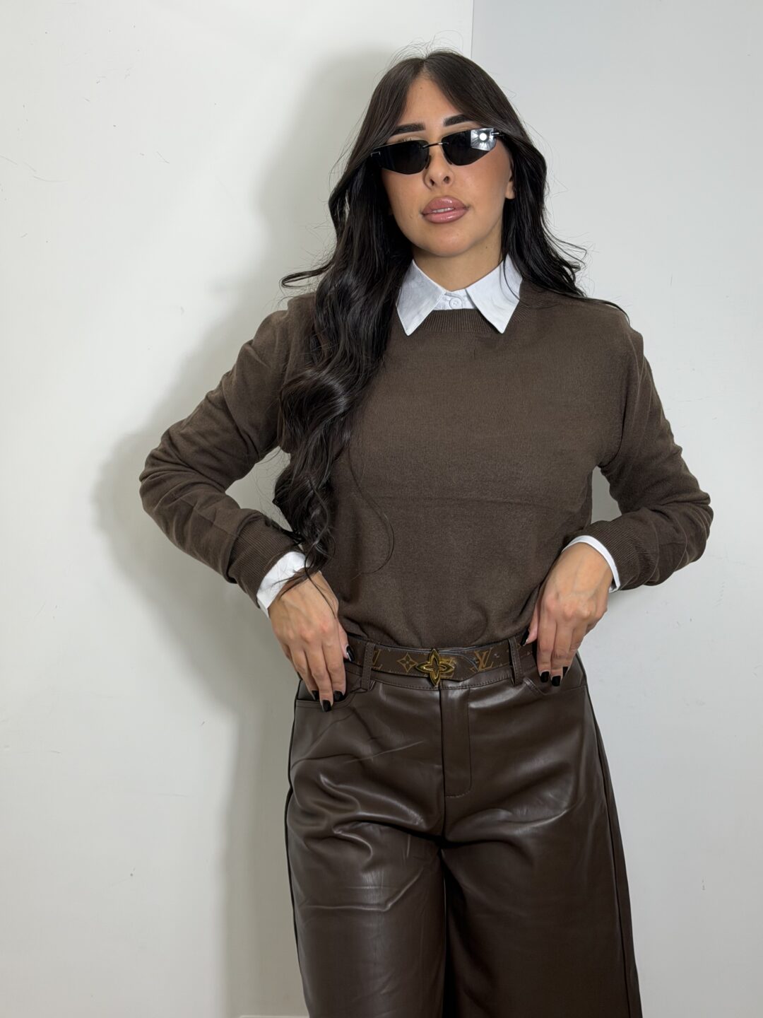 MAGLIONE SPECIAL MARRONE